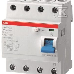 Wyłącznik różnicowo-prądowy F204 AC-40/0,1, STANDARD 2CSF204001R2400