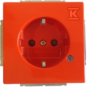 Gniazdo SCHUKO oświetlenie kontrolne z diodami LED Carat, Solo, Axcent, Future-pomarańczowy RAL 2004 20 EUCBL-14-84 2CKA002013A5288