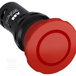Przycisk bezpieczeństwa CE4P-10R-11, 1NO/1NC, czerwony 1SFA619551R1071