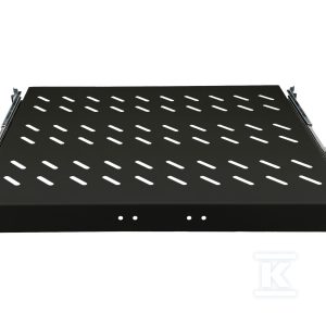 Półka wysuwana 19″ 1U głęb. 370mm, kolor czarny, 4 punkty mocowania ALANTEC SA-PW-19-1U-370-4-C Półka wysuwana 19″ 1U głęb. 370mm, kolor czarny, 4 punkty mocowania ALANTEC SA-PW-19-1U-370-4-C