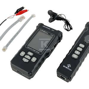 Zaawansowany tester kabli sieciowych z funkcjami PoE, śledzenia, pomiaru długości i testowania ciągłości z wyświetlaczem ALANTEC NI058 Zaawansowany tester kabli sieciowych z funkcjami PoE, śledzenia, pomiaru długości i testowania ciągłości z wyświetlaczem ALANTEC NI058