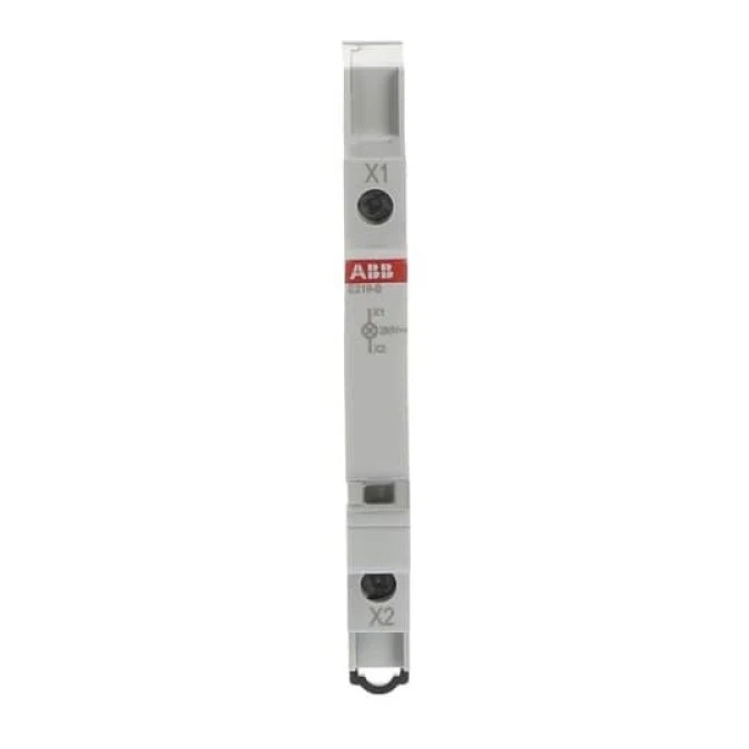 Lampka modułowa 1‑fazowa biała 115‑250V AC E219‑B 2CCA703400R0001