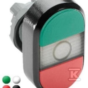 Przycisk podwójny zielony podświetlany MPD1-11G 1SFA611130R1102 Przycisk podwójny zielony podświetlany MPD1-11G 1SFA611130R1102