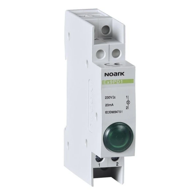 Lampka modułowa 1‑fazowa 230V LED (zielony) Ex9PD1g