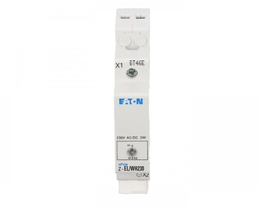 Lampka modułowa 1‑fazowa biała 110‑240V AC/DC Z‑EL/WH230 107494