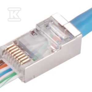Wtyk przelotowy RJ45 STP kat.5e (op.100 szt) ALANTEC WT116