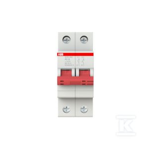 Rozłącznik izolacyjny SHD202/40 2P 40A 2CDD272111R0040 Rozłącznik izolacyjny SHD202/40 2P 40A 2CDD272111R0040