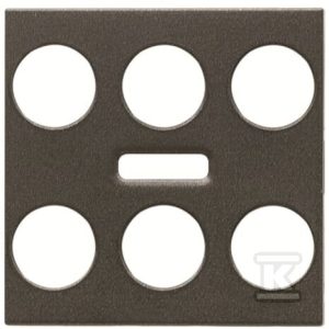 Pokrywa przycisku 3/6 + czujnik IR KNX -KNX antracyt N2221.7 AN 2CLA222170N1801 Pokrywa przycisku 3/6 + czujnik IR KNX -KNX antracyt N2221.7 AN 2CLA222170N1801