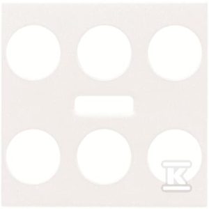 Pokrywa przycisku 3/6 + czujnik IR KNX KNX biały N2221.7 BL 2CLA222170N1101 Pokrywa przycisku 3/6 + czujnik IR KNX KNX biały N2221.7 BL 2CLA222170N1101
