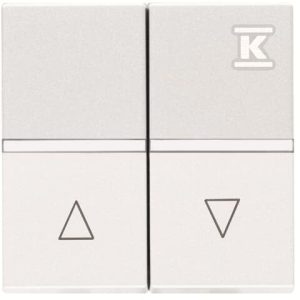 Przycisk żaluzjowy Zenit biały N2244 BL 2CLA224400N1101