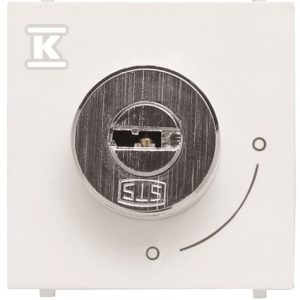Przycisk na klucz 2-pozycyjny Zenit biały N2253.2 BL 2CLA225320N1101 Przycisk na klucz 2-pozycyjny Zenit biały N2253.2 BL 2CLA225320N1101