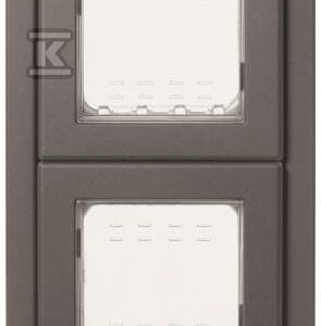 Ramka IP55 2-krotna 2+2-mod Zenit antracyt N3272 AN 2CLA327200N1801 Ramka IP55 2-krotna 2+2-mod Zenit antracyt N3272 AN 2CLA327200N1801