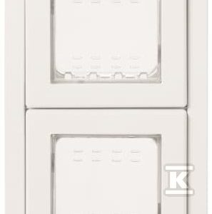 Ramka IP55 2-krotna 2+2-mod Zenit biały N3272 BL 2CLA327200N1101 Ramka IP55 2-krotna 2+2-mod Zenit biały N3272 BL 2CLA327200N1101