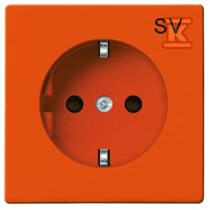 Gniazdo SCHUKO z nadrukiem z szybkozłączami z uziemieniem, 2P+E Solo, Future-pomarańczowy RAL 2004 20 EUC-14-82 2CKA002011A3723 Gniazdo SCHUKO z nadrukiem z szybkozłączami z uziemieniem, 2P+E Solo, Future-pomarańczowy RAL 2004 20 EUC-14-82 2CKA002011A3723