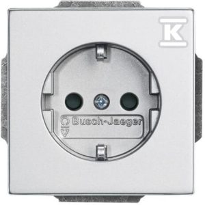 Gniazdo SCHUKO z przesłonami z szybkozłączami z uziemieniem, 2P+E Future aluminiowo srebrny 20 EUCKS-83-500 2CKA002013A5375 Gniazdo SCHUKO z przesłonami z szybkozłączami z uziemieniem, 2P+E Future aluminiowo srebrny 20 EUCKS-83-500 2CKA002013A5375