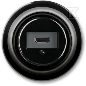 Gniazdo HDMI, czarne 5014K-C00432 N 2CHK290432C4301 Gniazdo HDMI, czarne 5014K-C00432 N 2CHK290432C4301