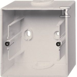 Adapter nadtynkowy 1-krotny obudowa do mechanizmów i pokryw z ramkami Future aluminiowo srebrny 1701-83 2CKA001799A0905 Adapter nadtynkowy 1-krotny obudowa do mechanizmów i pokryw z ramkami Future aluminiowo srebrny 1701-83 2CKA001799A0905