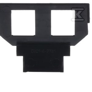 Cokół do złącz teleinformatycznych 2 x 6- I 8-pinowe złącze Modular Jack, kat. 3, do art. nr 555225 I 555235. 1871 EB 2CKA001764A0273
