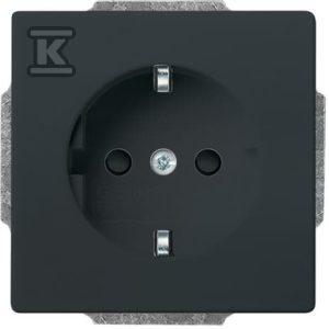 Gniazdo SCHUKO z przesłonami z szybkozłączami z uziemieniem, 2P+E Carat antracyt 20 EUCKS-81 2CKA002013A5265 Gniazdo SCHUKO z przesłonami z szybkozłączami z uziemieniem, 2P+E Carat antracyt 20 EUCKS-81 2CKA002013A5265