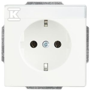 Gniazdo SCHUKO z polem opisowym 20 EUN-884 2CKA002011A3881 Gniazdo SCHUKO z polem opisowym 20 EUN-884 2CKA002011A3881
