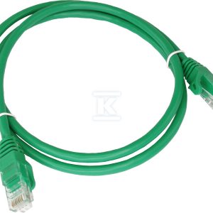 Patchcord U/UTP kat.6A LSOH 1.0m zielony ALANTEC KKU6AZIE1.0 Patchcord U/UTP kat.6A LSOH 1.0m zielony ALANTEC KKU6AZIE1.0
