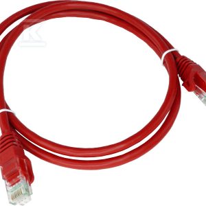 Patchcord U/UTP kat.6 PVC 2.0m czerwony ALANTEC KKU6CZE2