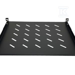 Półka stała 19″ 1U głęb. 450mm, czarna, 4 punkty mocowania ALANTEC SA-P-19-1U-450-4-C-02 Półka stała 19″ 1U głęb. 450mm, czarna, 4 punkty mocowania ALANTEC SA-P-19-1U-450-4-C-02