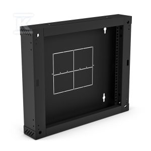 Sekcja tylna 100 mm (zawiasowa / uchylna) do szaf dwusekcyjnych SW-15U-600-450-01-C, kolor czarny ALANTEC SA-SSW-15U-01-C Sekcja tylna 100 mm (zawiasowa / uchylna) do szaf dwusekcyjnych SW-15U-600-450-01-C, kolor czarny ALANTEC SA-SSW-15U-01-C