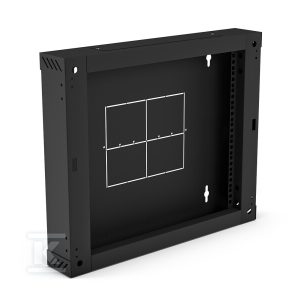 Sekcja tylna 100 mm (zawiasowa / uchylna) do szaf dwusekcyjnych SW-9U-600-450-01-C, kolor czarny ALANTEC SA-SSW-9U-01-C Sekcja tylna 100 mm (zawiasowa / uchylna) do szaf dwusekcyjnych SW-9U-600-450-01-C, kolor czarny ALANTEC SA-SSW-9U-01-C