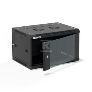 Szafa wisząca 19″ 6U 600×450, (opcja dwusekcyjna) drzwi szklane jednoskrzydłowe, tył osłona pełna demontowalna, osłony boczne pełne demontowalne zamykane na klucz, 4 belki, kolor czarny, ALANTEC SW-6U-600-450-01-CA Szafa wisząca 19″ 6U 600×450, (opcja dwusekcyjna) drzwi szklane jednoskrzydłowe, tył osłona pełna demontowalna, osłony boczne pełne demontowalne zamykane na klucz, 4 belki, kolor czarny, ALANTEC SW-6U-600-450-01-CA