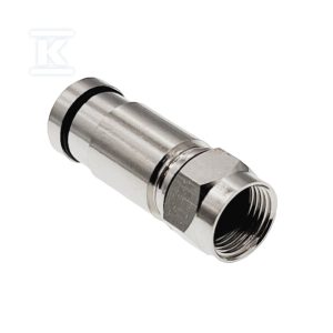 Złącze F kompresyjne RG6, średnica tulei wewnętrznej 4.80 mm (±0,1) ALANTEC WTR480 Złącze F kompresyjne RG6, średnica tulei wewnętrznej 4.80 mm (±0,1) ALANTEC WTR480