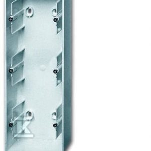 Adapter nadtynkowy 3-krotny obudowa do mechanizmów i pokryw z ramkami Future aluminiowo srebrny 1703-83 2CKA001799A0917 Adapter nadtynkowy 3-krotny obudowa do mechanizmów i pokryw z ramkami Future aluminiowo srebrny 1703-83 2CKA001799A0917