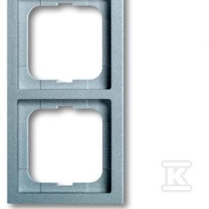 Ramka 2-krotna Future aluminiowo srebrny 1722-183K-500 2CKA001754A4530 Ramka 2-krotna Future aluminiowo srebrny 1722-183K-500 2CKA001754A4530