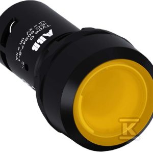 Przycisk monostabilny CP1-11Y-10, wklęsły, 1NO, żółty 1SFA619100R1113 Przycisk monostabilny CP1-11Y-10, wklęsły, 1NO, żółty 1SFA619100R1113