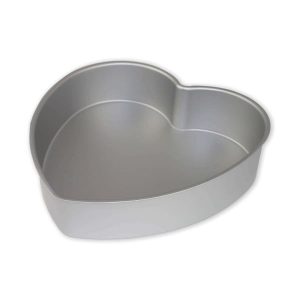 PME Głęboka forma do ciasta w kształcie serca 15 cm szary 727034 PME Głęboka forma do ciasta w kształcie serca 15 cm szary 727034