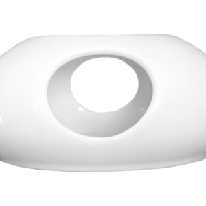 Podgrzewacz porcelanowy Yvette 15 cm biały 57391 Podgrzewacz porcelanowy Yvette 15 cm biały 57391