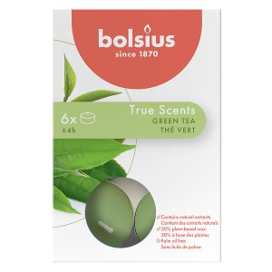 Podgrzewacze tealighty True Scents Zielona Herbata 6 szt. 50113 Podgrzewacze tealighty True Scents Zielona Herbata 6 szt. 50113