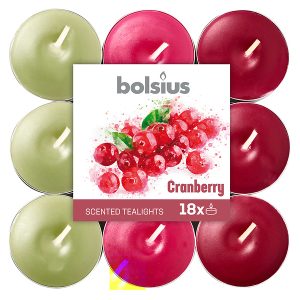 Podgrzewacze tealighty Żurawina 18 szt. 50118 Podgrzewacze tealighty Żurawina 18 szt. 50118