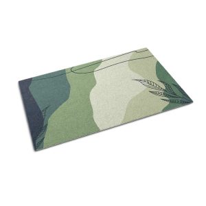 Podgumowana Mata Wejściowa Pastelowe Zielenie – 60×40 cm 170053 Podgumowana Mata Wejściowa Pastelowe Zielenie – 60×40 cm 170053