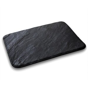 Podgumowany Dywanik Łazienkowy Wulkaniczny Kamień – 75×45 cm 182820 Podgumowany Dywanik Łazienkowy Wulkaniczny Kamień – 75×45 cm 182820
