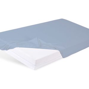 Podkład higieniczny z gumką Bamboo 60×120 cm niebieski 49635 Podkład higieniczny z gumką Bamboo 60×120 cm niebieski 49635
