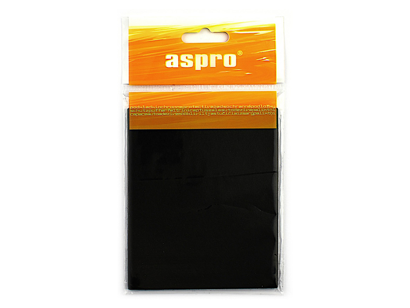 Podkładka filcowa pod meble 100x120 mm czarna 209779