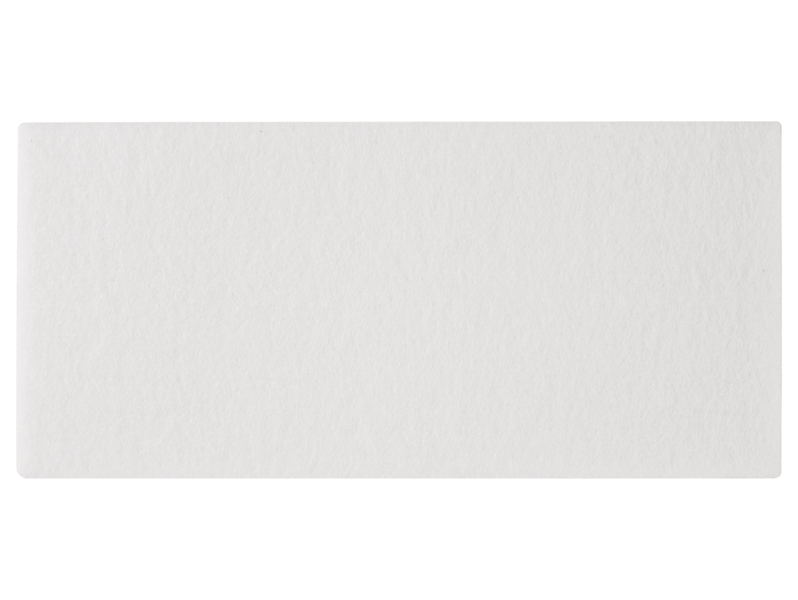 Podkładka filcowa pod meble 12x26 cm biała 9499