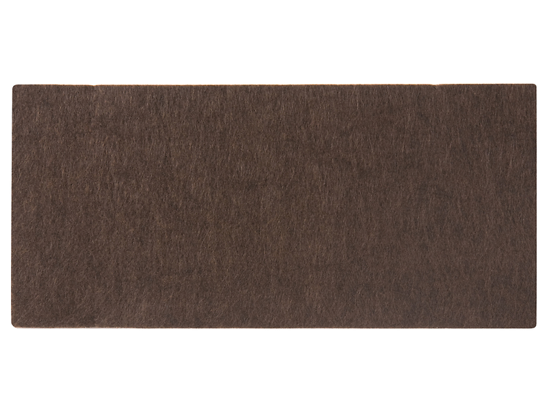 Podkładka filcowa pod meble 12x26 cm brązowa 9501