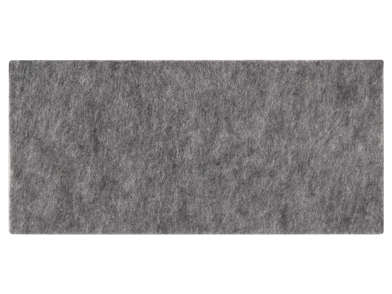 Podkładka filcowa pod meble 12x26 cm szara 9500