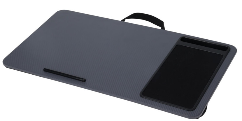 Podkładka na kolana do laptopa MDF szara 509867