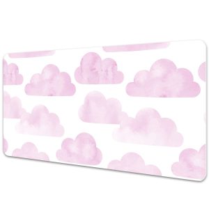 Podkładka na ławę ochronna Różowe chmurki – 90×45 cm 210007 Podkładka na ławę ochronna Różowe chmurki – 90×45 cm 210007