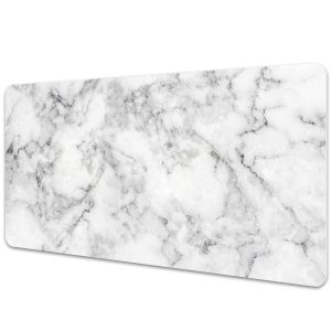 Podkładka ochronna pod klawiaturę Biały marmur – 90×45 cm 210126 Podkładka ochronna pod klawiaturę Biały marmur – 90×45 cm 210126