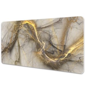 Podkładka pod mysz i klawiaturę Złoty marmur – 90×45 cm 210110 Podkładka pod mysz i klawiaturę Złoty marmur – 90×45 cm 210110