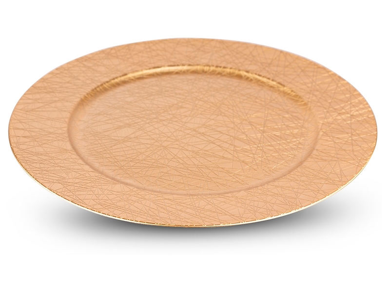 Podkładka pod talerz 33 cm miedziana 41590